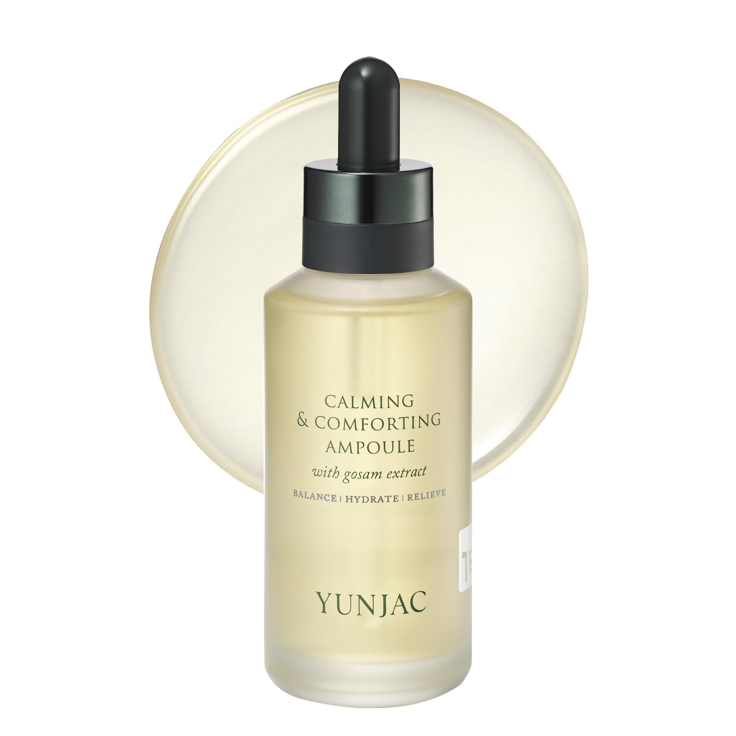 

YUNJAC Calming & Compoting Ampoule 40ml, Skincare Serum for Sensitive Skin, Contains Licorice & Sophora Root Extract, Soothing & Moisturizing Effect