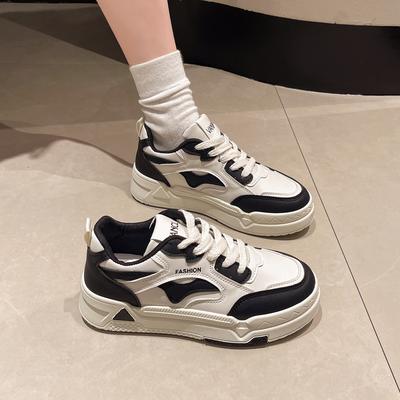 Spring AutumnNew Fashion Small White Shoes Female Student Casual Shoes Female Thick Soles High Women's Shoes Sports Casual Shoes