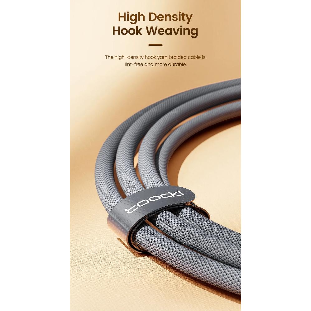 Toocki 6A USB Type C Cable Fast Charging Charger Cable USB A To Usb C For iPhone 15 Samsung Xiaomi Huawei Oppo Oneplus Data Cord