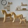 DIY Drawing Unpainted Horse Statue Farmhouse Style Painting Horse Figure  Festive Event