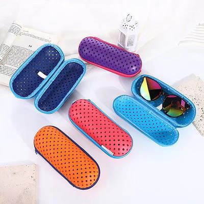 1 Pieza Caja de Almacenamiento para Gafas de Natación Eva Bolsa para Gafas Caja Blanda para Gafas Bolsa Transpirable para Gafas de Sol Estuche para Gafas de Lectura Estudiantes