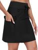 YIRUIYA Golf UV Tennis Skirt with Pockets and Inner Solid Available In a Wide Range of Perfect for and Sports Women's Skirt, Moisture-Wicking,