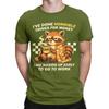 Fashion Raccoon Ive Done Horrible Things for Money Like Waking Up T Shirt For Unisex Cotton Tee Shirt Short Sleeve Clothes