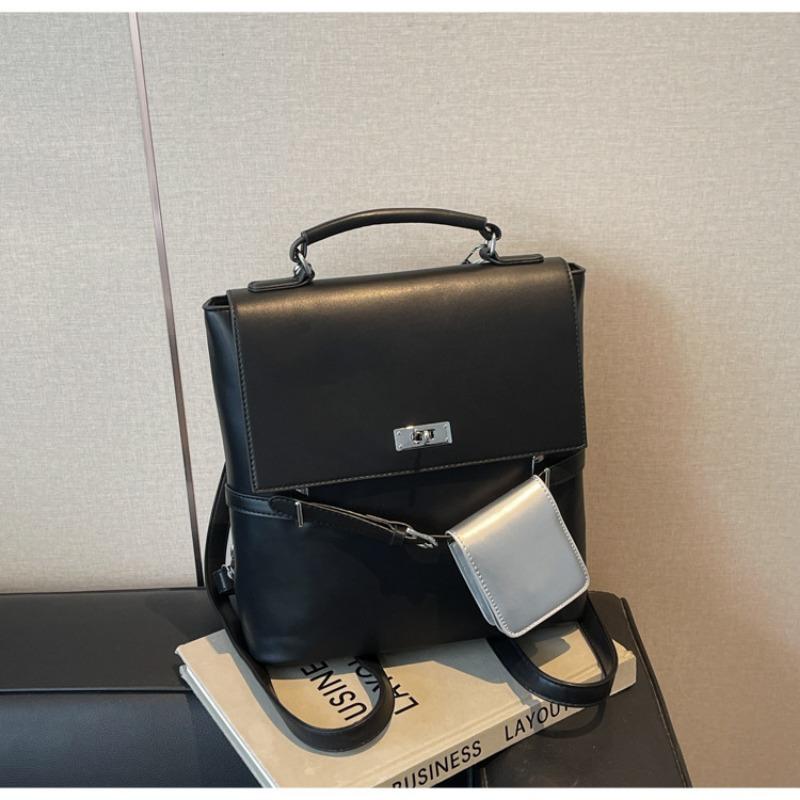 

Летняя новая текстура простая сумка-тоут женская сумка модная на плечо сумка-мессенджер рюкзак чёрный