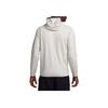 Nike Logo Embroidered Loose Fit Hooded Zip-Up Long Sleeve Jacket Men Jackets Gray FD4501-012