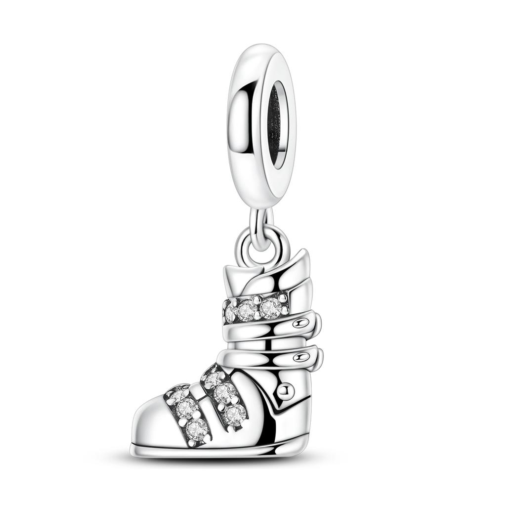 Charms Copper Winter Series Penguin Snow Boots Beads Fit Original Bracelet Diy Woman Jewelry