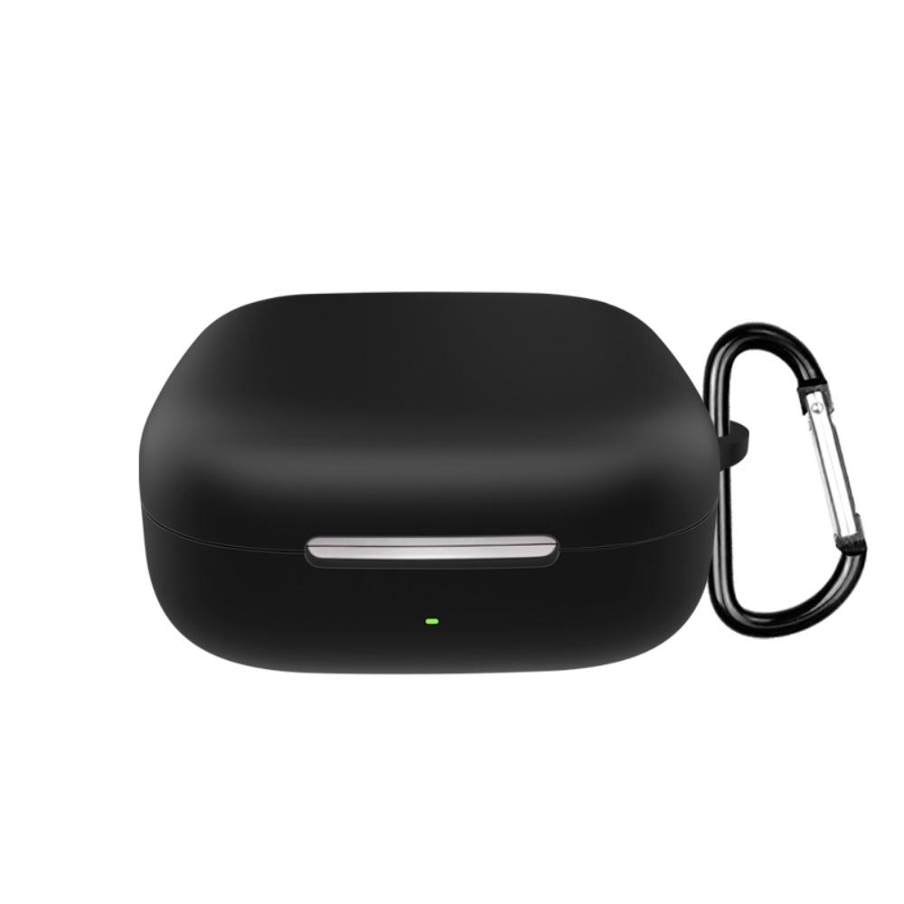 

Противоударный чехол для наушников с карабином, защитная оболочка для зарядного кейса для HUAWEI FreeArc чёрный