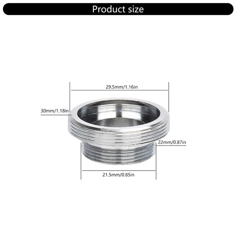 20 Stück männliche und weibliche Spülbecken-Wasserhahn-Adapter Gewindeverbindungen für Küchenspülbecken-Belüfter und Gartenschläuche Anschluss