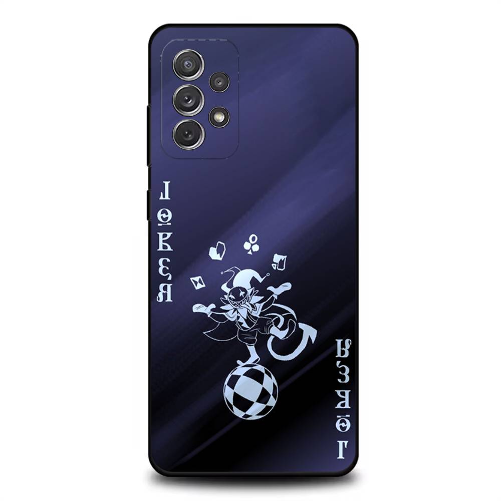 

Jevil Deltarune Game Phone Case For Samsung S25,S24,S21,S22,S23,S30,Ultra,S20,Plus,Fe,Lite,Note,10,9,5G Black Cover Samsung S23ULTRA5G