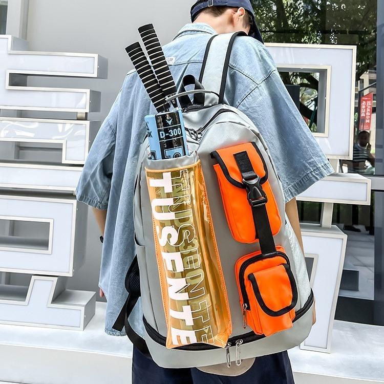 

Бадминтон Фитнес Сумка Мужской Красивый Спортивный Рюкзак Красивая Сумка-ведро для мячей Детская Тренировочная Сумка 30x46x15cm