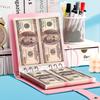 Large Capacity Savings Notebook, Capable of Holding 200 Banknotes, Budget Bundling Bag, Saving Money Challenge, Saving Money Bundling Bag