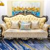 European Anti-Slip Sofa Cover Four Seasons Universal Sofa Towel Jacquard Chenille Sectional Slipcover Furniture Protector Cover