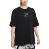 Jordan Drop Shoulder Sleeve T Shirt Women's Black DM3245-010
