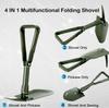 Camping Shovel Shovel Snow High Carbon Steel Embedded Shovel Shovel Mini Foldable with Storage Bag 7 Functions Mountaineering Camping Outdoor Snow