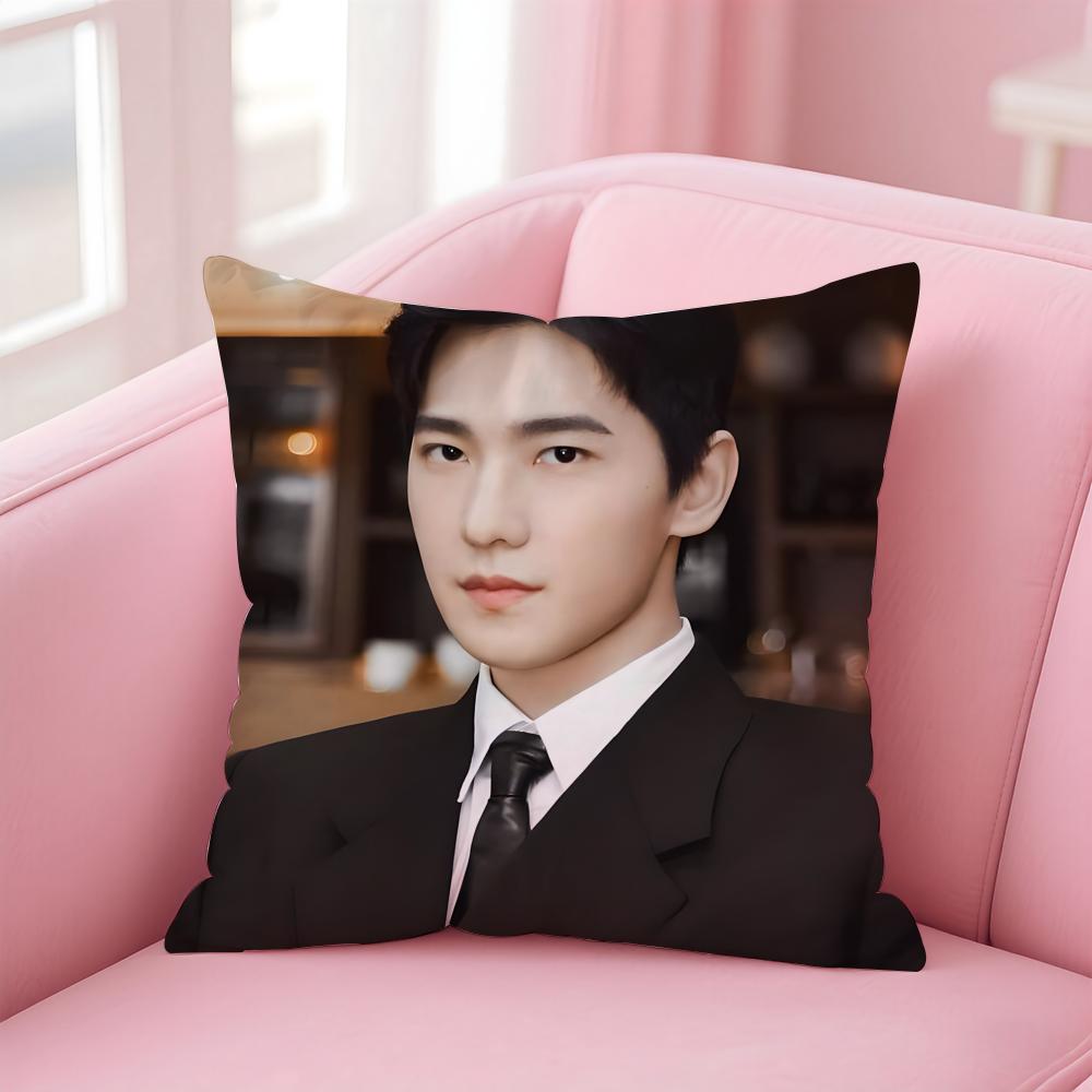actor handsome YYang Yang Cushion Cover Pillow Case Soft Skin Friendly Fabric  Concealed Zipper