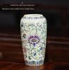 Antique Blue and White Chinese Porcelain Vase - European & American Handicraft for Flower Arrangements