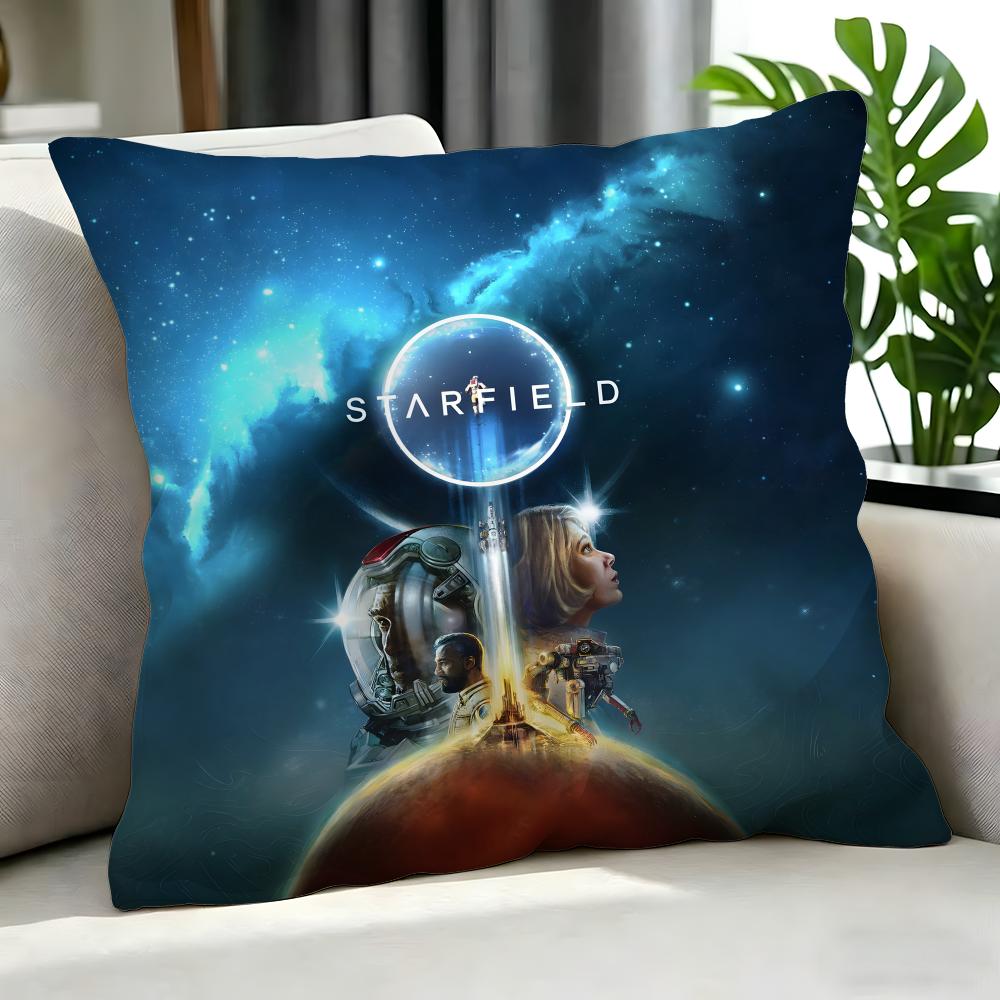 Game SStarfield Gameed Cushion Cover Cushion Cover Set Pcs X X X Pillowcase Decorative Sofa Home Decor