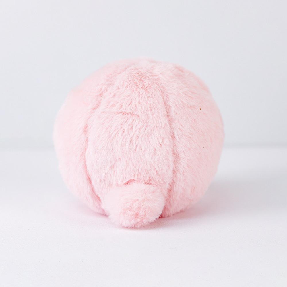 Fluffy Rabbit Calming Ball Simulated Rabbit Buttocks Plush Rabbit Chewing Ball Playing