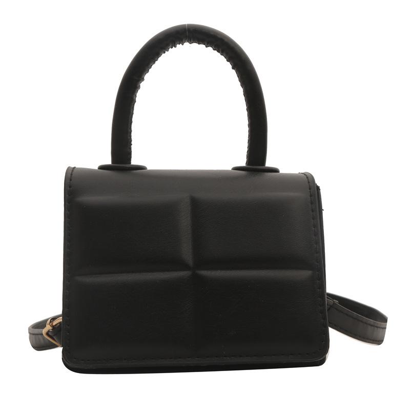 

Мини-сумка Niche Design, женская, новинка 2024 года, модная, портативная, маленькая, квадратная сумка, сумка-мессенджер через плечо чёрный