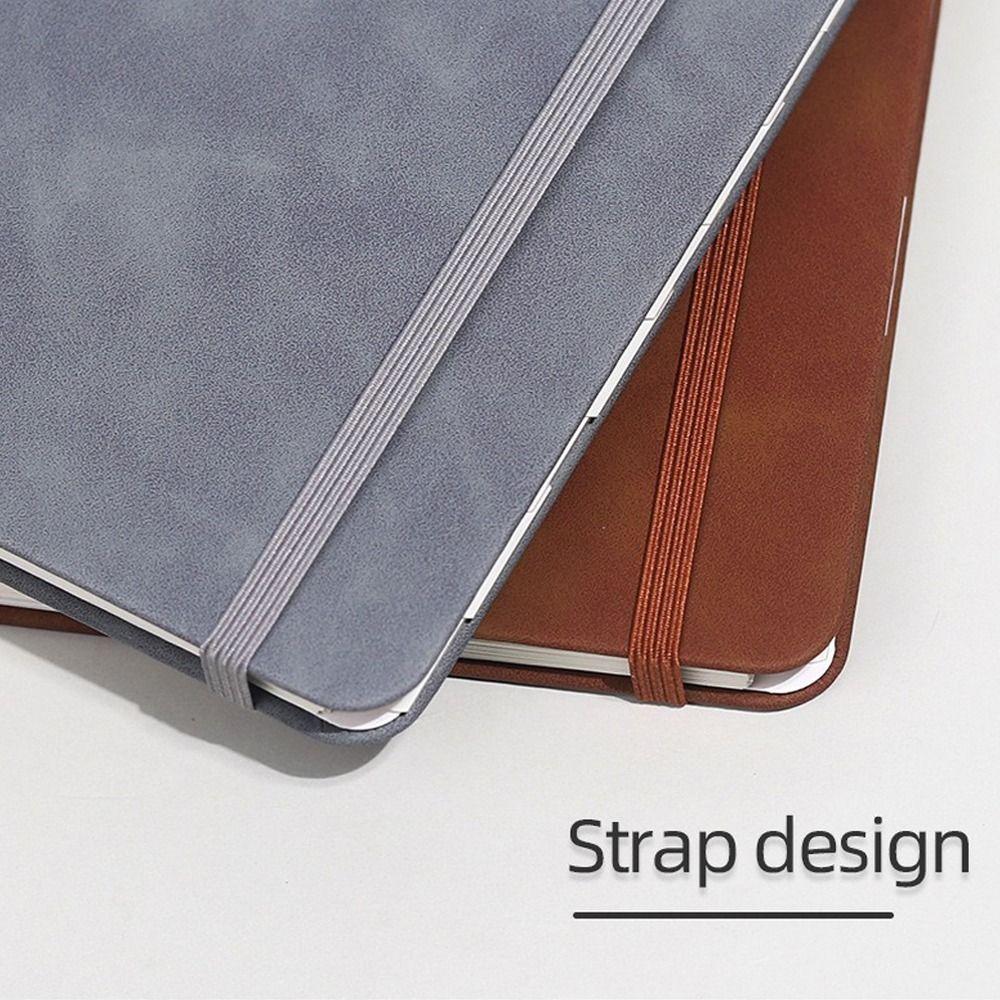 PU Leather Agenda Book Colorful Inner Page Appointment Book To Do List Notepad for Student Gift