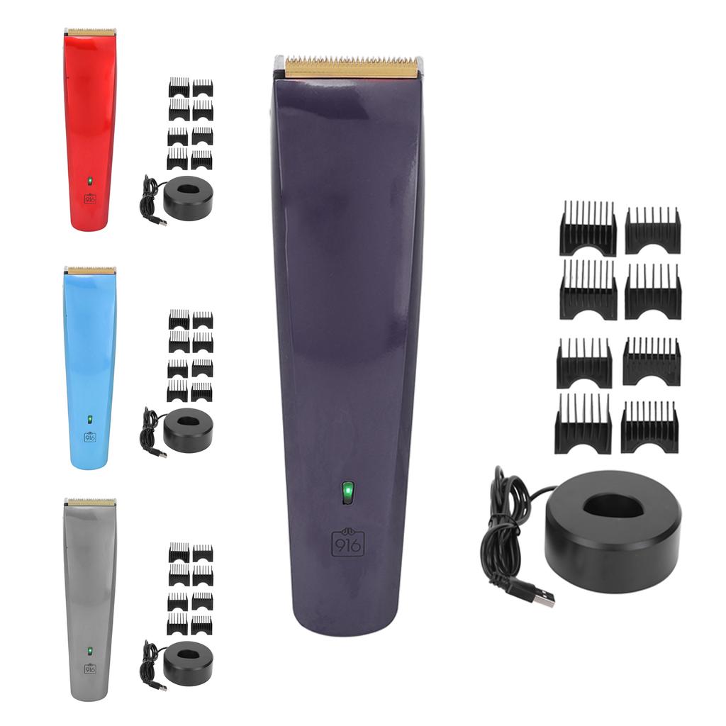 Electric Hair Clipper Stainless Steel Cordless Professional Men\'s Haircut Grooming Trimming Kit