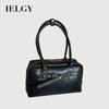 Retro Large-Capacity Underarm Bag Shoulder Portable Commuter Boston Pillow Bag