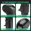 PC USB Shifter Knob For Logitech G29 G27 G25 G923 Thrustmaster TH8A High Low Gear Simulator PC USB Gearshift Knob For ATS ETS2