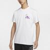 Nike Printed Skateboard Short Sleeve T-Shirt Men Tops White CW1479-100