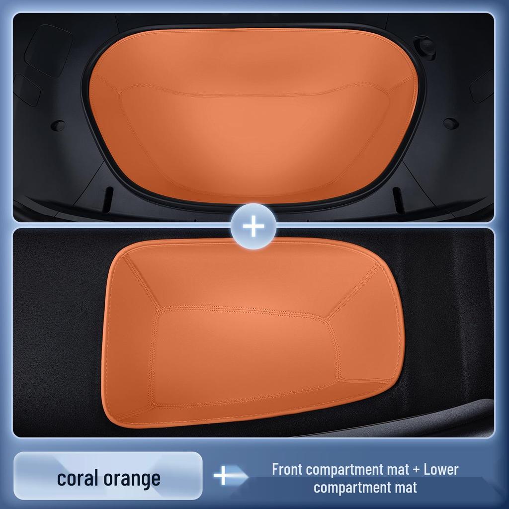 Full Coverage Nappa Leather Trunk Mat for 2025 Xiaomi YU7
