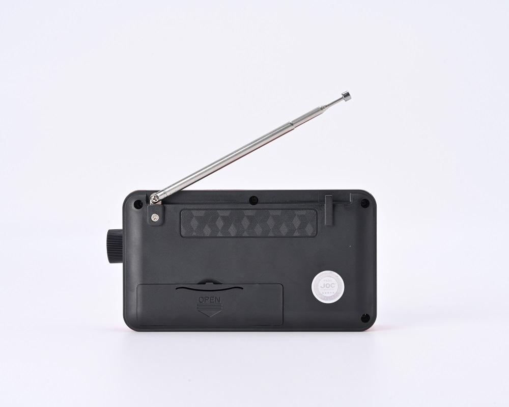 Handheld Radio Digital Solar Power Generation Radio Built-In Speaker MP3 Music Player FM Digital Radio Outdoor Survival Tools