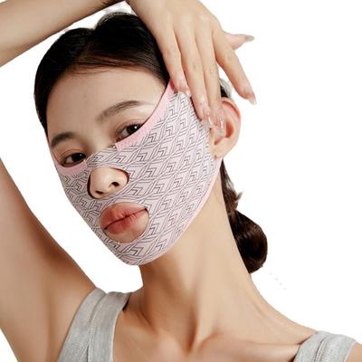 Gezichtsafslankband V-lijnmasker Gezichtsliftband Dubbele kinverminderende riem