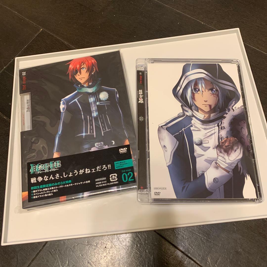 [USED] D.Gray-Man 2nd Stage 1 & 2nd Volume Anime DVD with Bonus Episodes 52-59