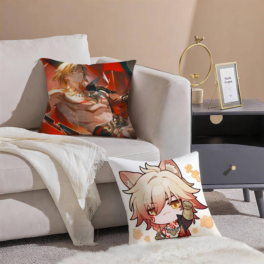 Cool Man Mydei H-Honkai Star Rail-MT Kissenbezug Druck Kissenbezug Wohnzimmer Sofa Kissenbezug Schlafzimmer Raumdekor