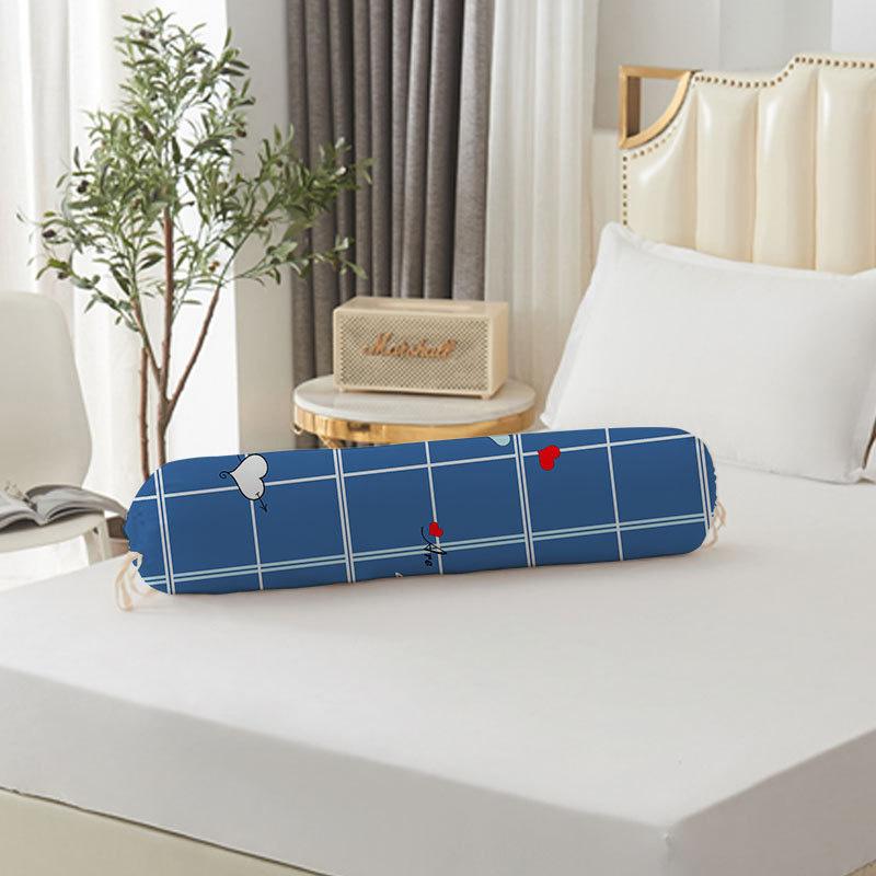 1Pc 106x35CM Comfortable Long Pillow Cover Polyester Fiber Pillow Case Home Decor Neck Bolster Headrest Cylindrical Cushion