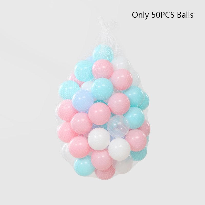 

200pcs Children Toys Ocean Ball Pits 5.5cm Outdoor Colorful Soft Water Pool Ocean Wave Ball Silent Basketball Toys For Kids Gift