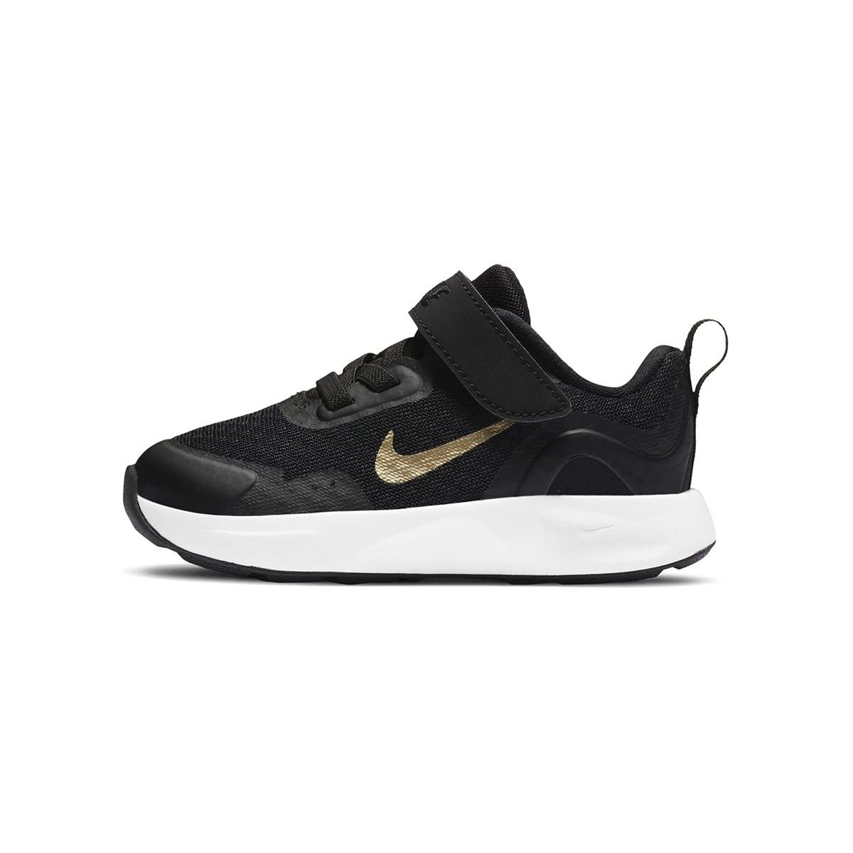 

Детские кроссовки Nike Wearallday TD Black Metallic Gold Metallic-Gold-Star CJ3818-005 25