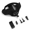 GoPro DJI Action Sports Camera Mount & Tactical Mask with Phone Holder - Half-Face Steel Wire Protective Gear