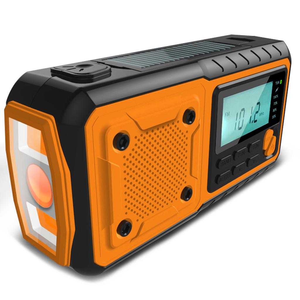 Emergency Weather Radio Outdoor Solar Hand Crank Radio Digital FM AM WB Radio