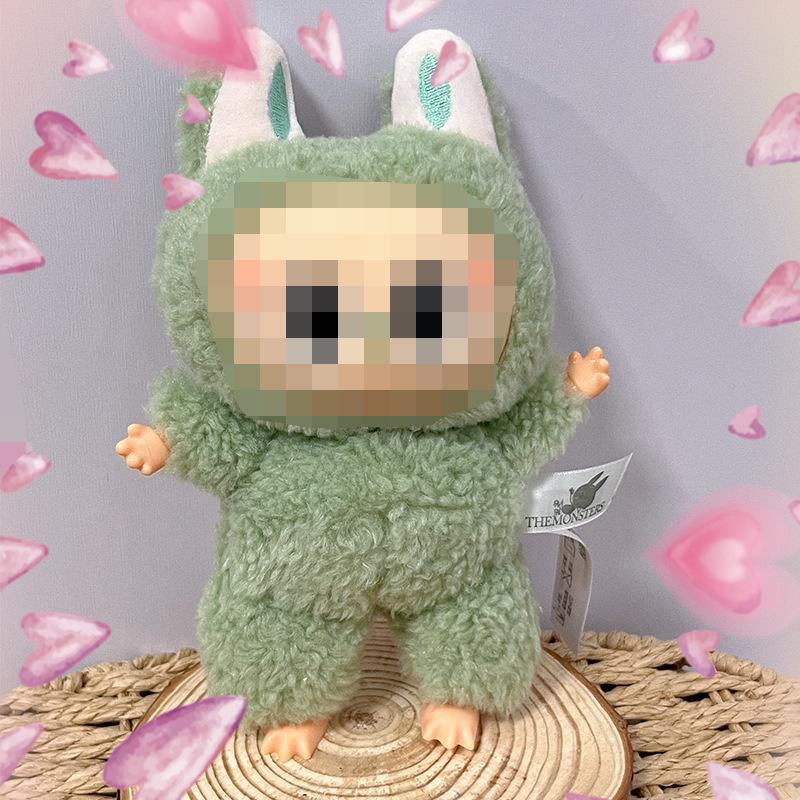 Cute Rabbit Plush Doll Vinyl Keychain Pendant