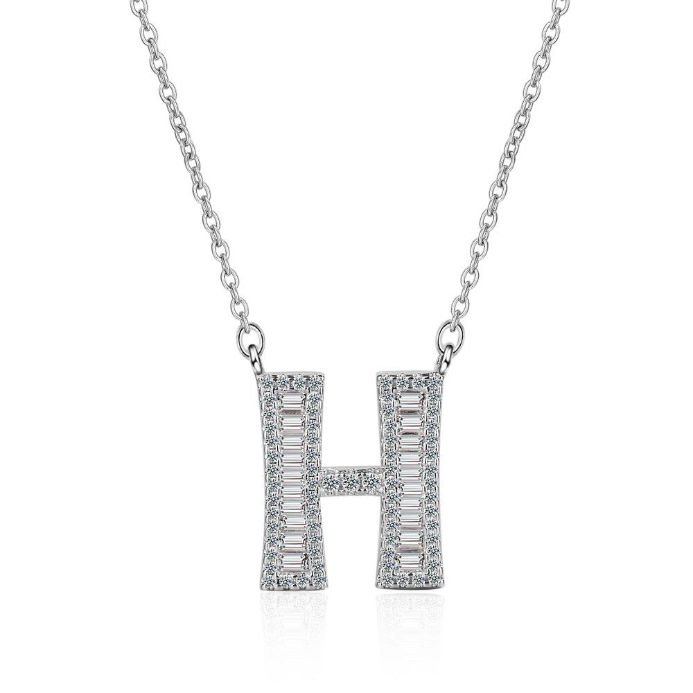 26 Letters of The Alphabet Necklace Female Romantic Travel with The Same Short Section of The Collarbone Chain Valentine's Day Gifts Necklace