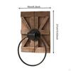 Towel Wall Mount Decorative Retro Accessories Bar Easy Installation for Kitchen Entrance