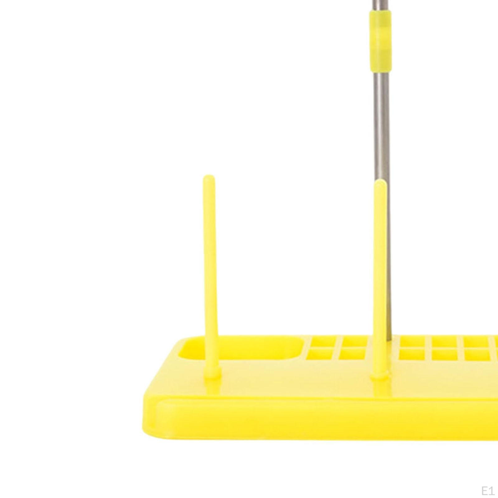 Подставка-органайзер для швейных ниток со съемным держателем катушек синий — фото 4