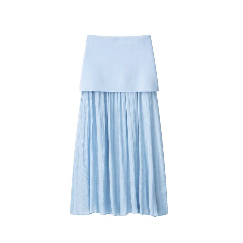 Kaslead New Arrival Women's Fashion Style Button Knitting Vest Skirt 4192015 4192016
