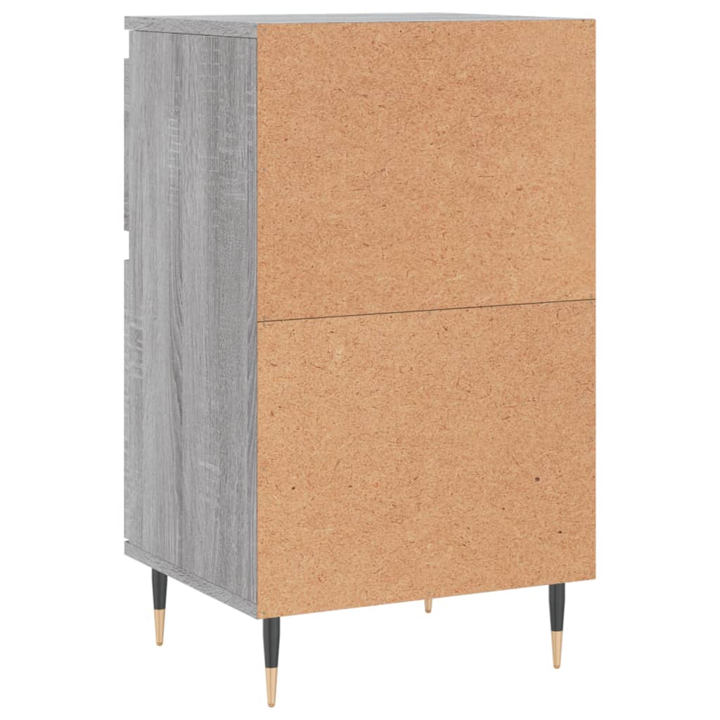 Sideboard Gray Sonoma 40x35x70 Cm Particleboard