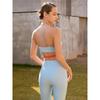 Fashion Sports Bra Bubble Wrap Workout Underwear Women's Quick-Drying with Chest Pad Beautiful Vest Yoga Clothes High Elastic Women Push up New