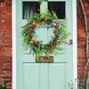 Artificial Flower Floral Garland Front Door Hanging Spring for Outdoor Festival Party