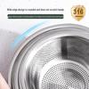 UOSO Stainless Steel Food Strainer & Drain Basket