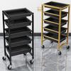 Multifunctional Hairdressing Trolley Salon Cart for Tools and Storage