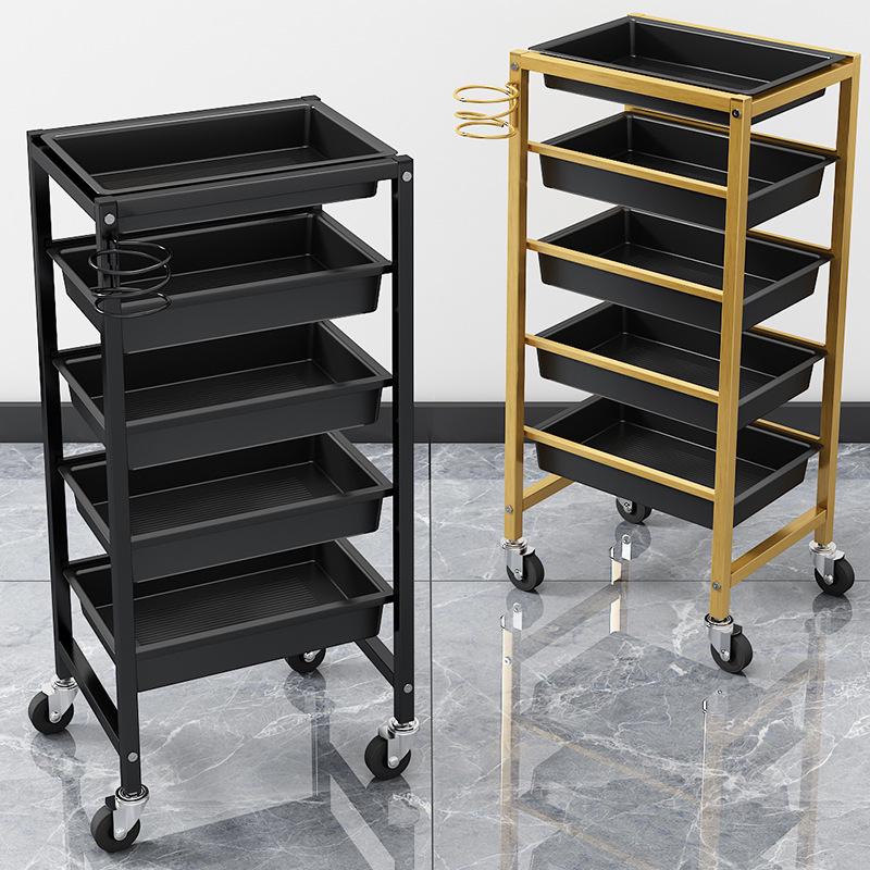Multifunctional Hairdressing Trolley Salon Cart for Tools and Storage