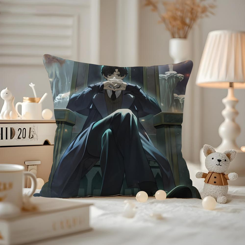 Lord Of Mysteries Anime Cushion Cover Pattern Printed Pillowcase For Living Room Sofa Cushion Cover & Bedroom Decor
